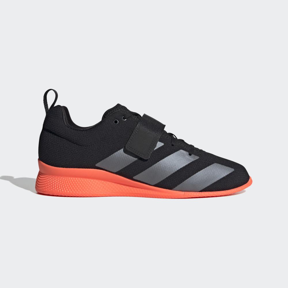 Ghete Haltere Adidas Adipower 2 Barbati Romania - Negrii/Metal/Corai EG1214